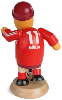 Müller Seiffen  -  Müllerchen Räuchermännchen Fußballer